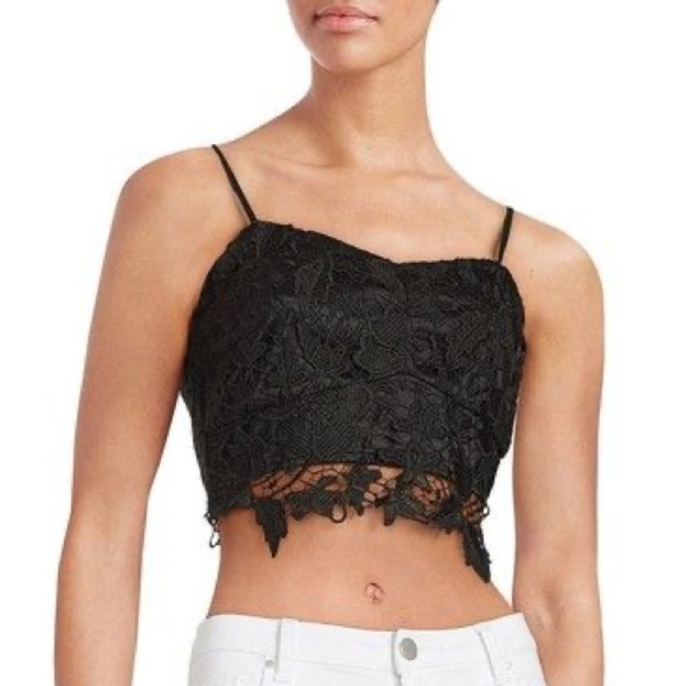 Lace Lord and Taylor crop top